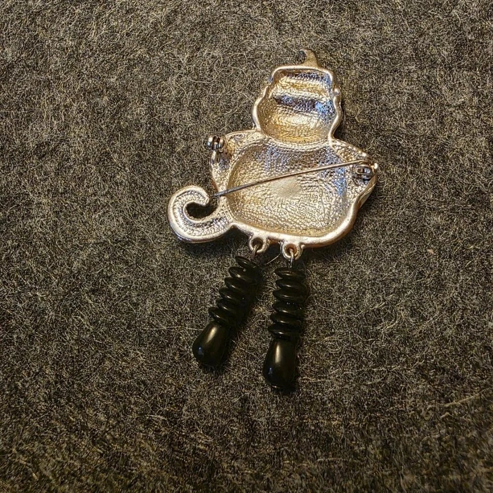 Cat Pumpkin Brooch